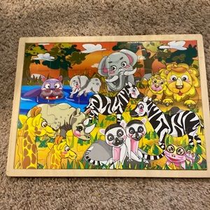 Wooden puzzle like new